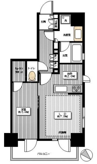 オープンレジデンシア四谷坂町 間取り