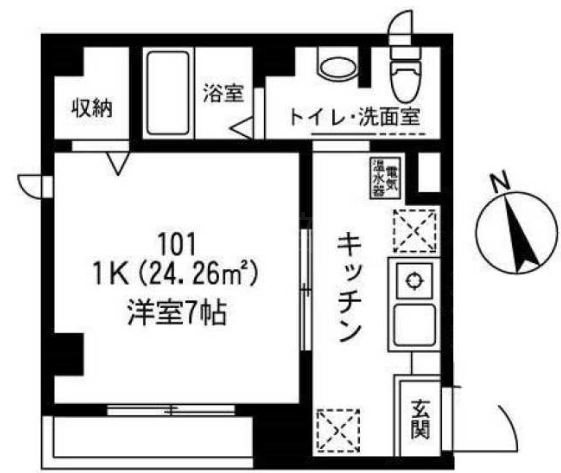 パーシモンみや 間取り