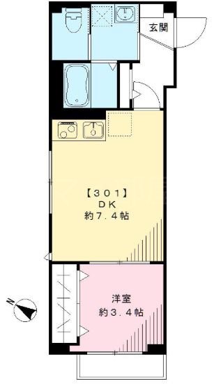 フォルトゥーナ千駄木 間取り