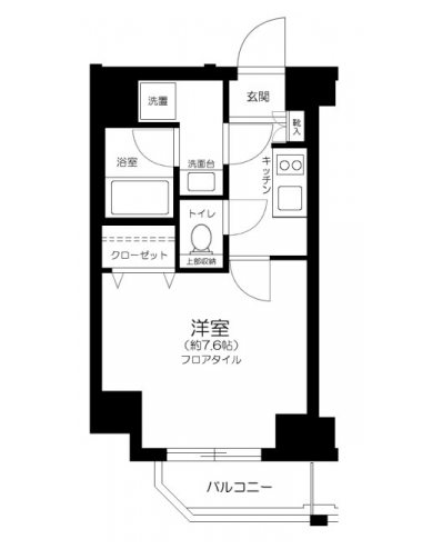 グラントゥルース本郷     間取り