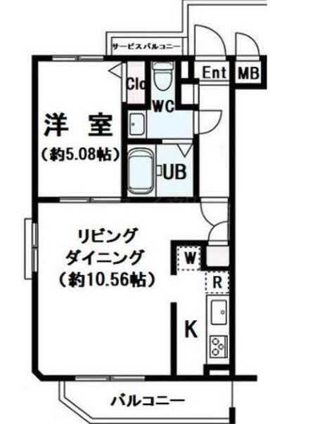 LUMEED飯田橋 間取り