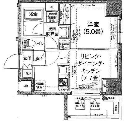 アイル大手町 間取り