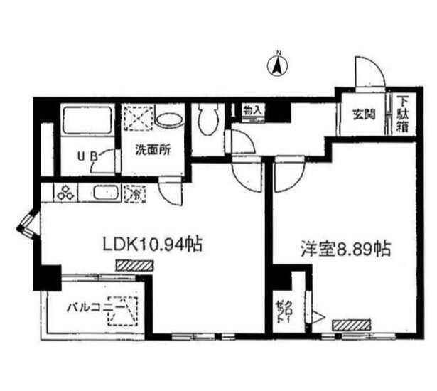 ブルーガーデン小石川 間取り