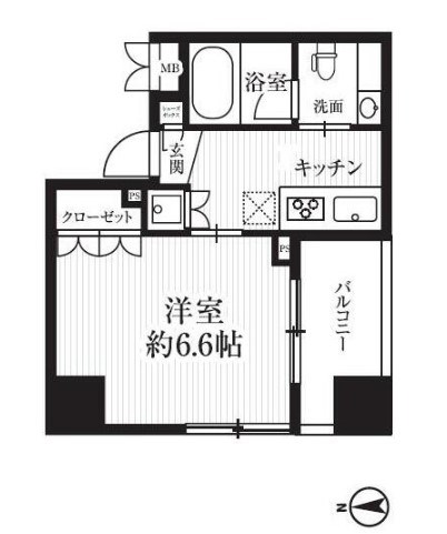 HF千駄木レジデンス 間取り