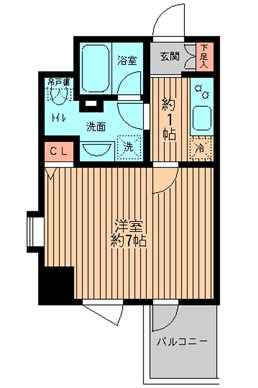 レガーロ御茶ノ水Ⅱ   間取り