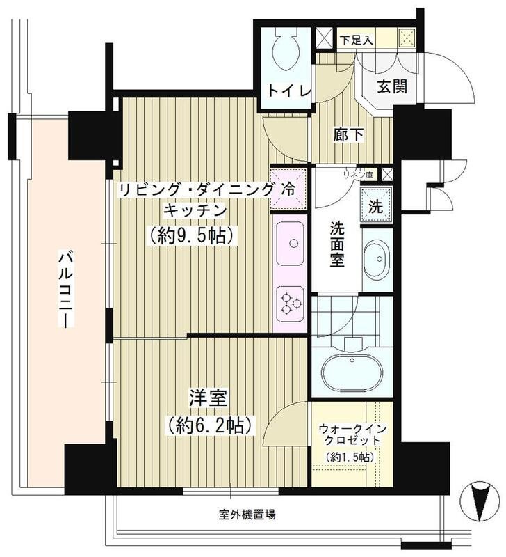 パークタワー秋葉原 間取り