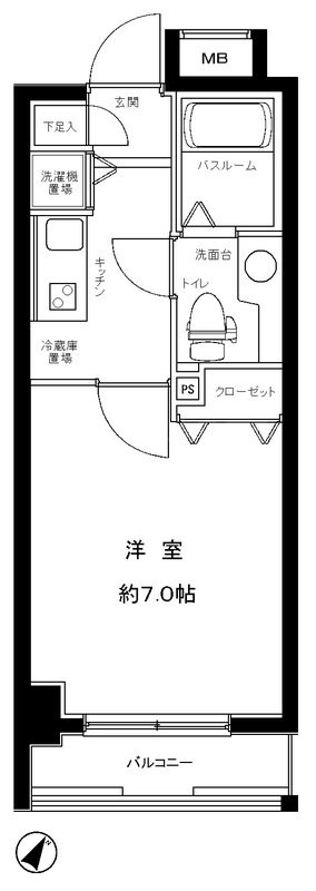 グランフォース九段 間取り