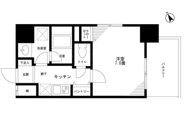 アルファステイツ浅草橋 間取り