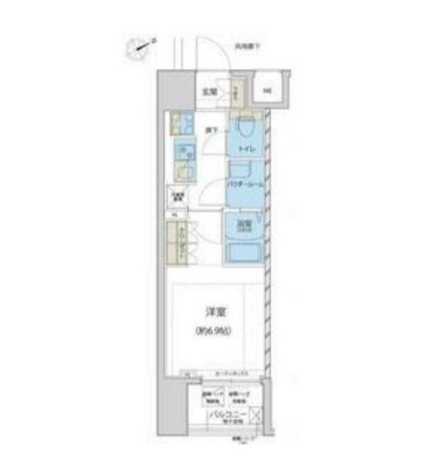 ジェノヴィア浅草橋グリーンヴェール 間取り