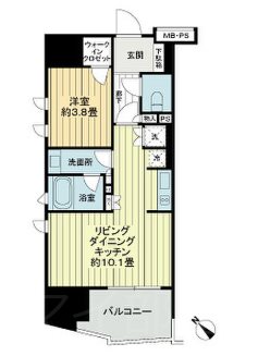 ライオンズ千代田三崎町 間取り