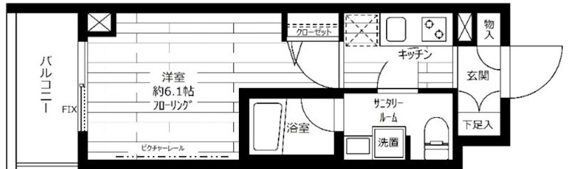 ステージファースト後楽園 間取り