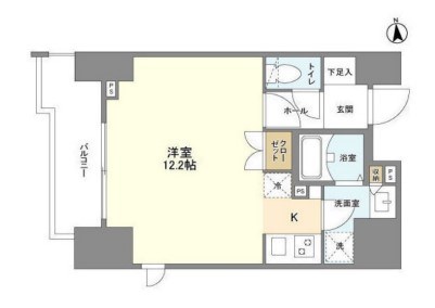 ヒューマンハイム新御徒町   間取り