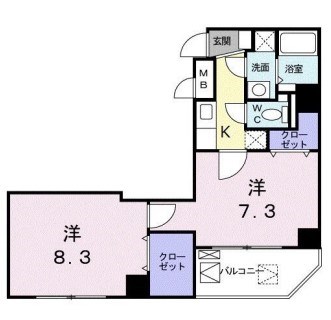 シュプリーム      間取り