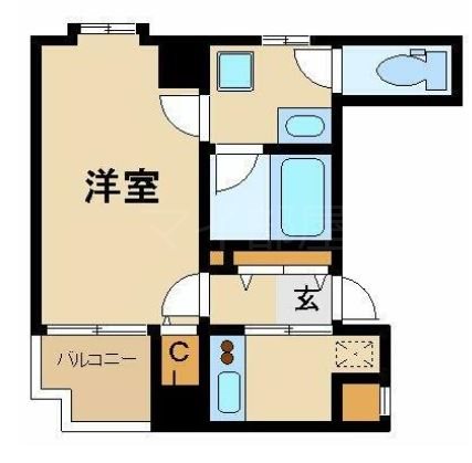 パレステュディオ御茶ノ水湯島駅前 間取り