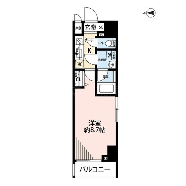 プレール・ドゥーク文京湯島 間取り