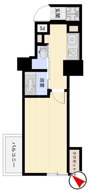 スカイコート目白台 間取り