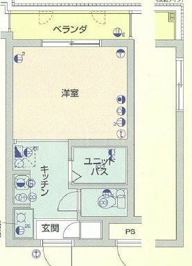 グランヴァン四谷三丁目 間取り