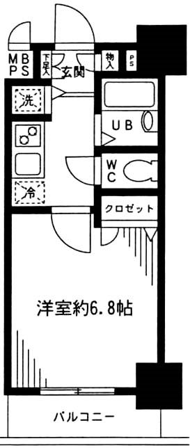 菱和パレス護国寺駅前    間取り
