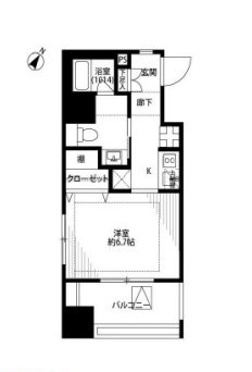 ベルファース水天宮前 間取り