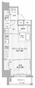 ワイズ柳橋 間取り