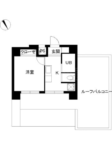 スカイコート早稲田第5 間取り