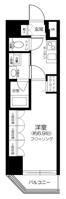 ブライズ神保町 間取り