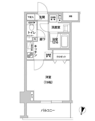 ドミール青柳 間取り