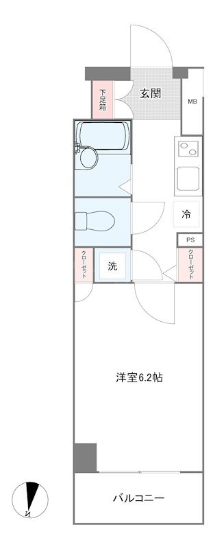 ヴェルト湯島 間取り