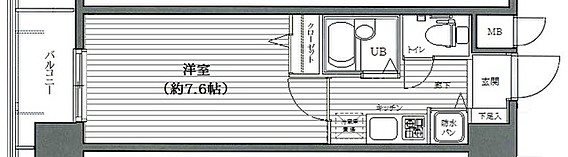 ガラ・シティ茗荷谷 間取り