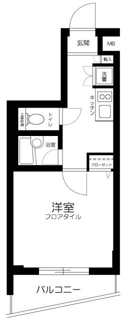 パークウェル文京千石 間取り