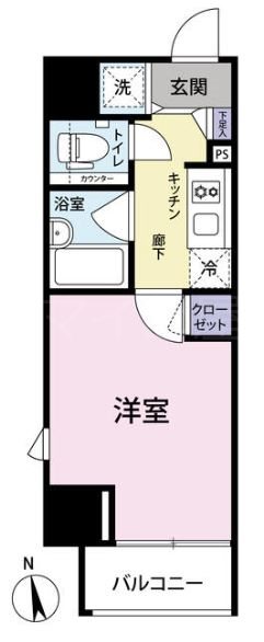 ヴェルト新宿夏目坂 間取り