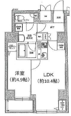 アイル秋葉原ノース弐番館   間取り