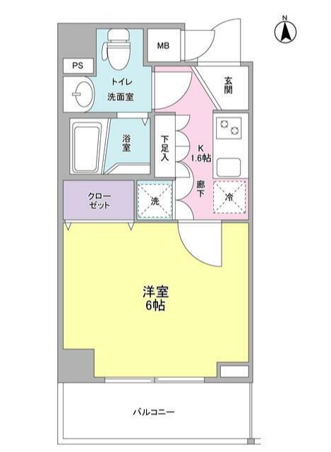 リバーレ秋葉原 間取り
