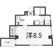 ルミエール堀留 間取り