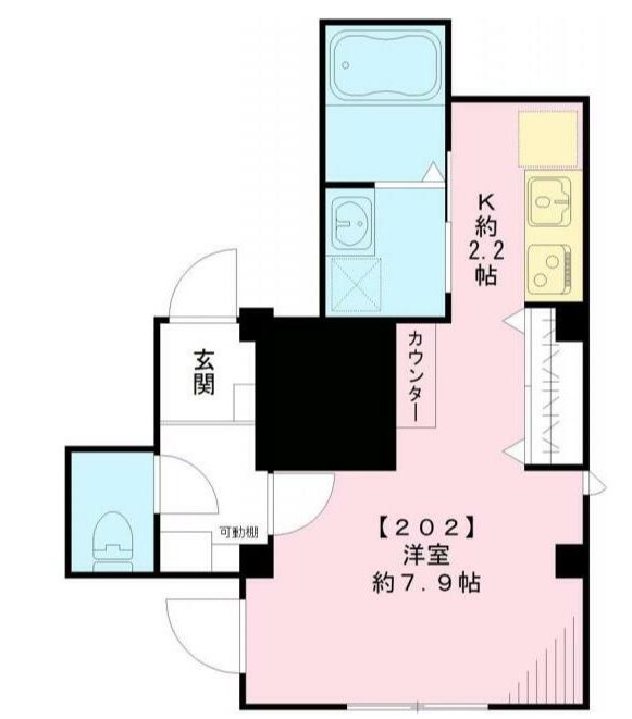 ラシーネテラス文京千駄木  間取り