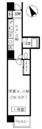 プルナスお茶の水 間取り