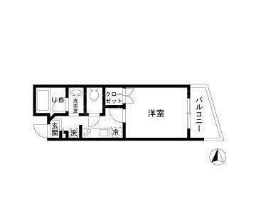 フェリーチェヒライワ 間取り
