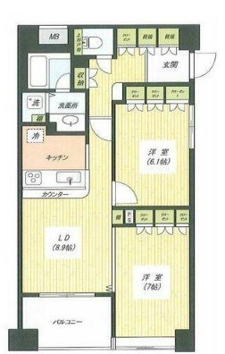 グラーサ東京イーストレジデンススクエア 間取り