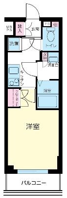 パークウェル神田EAST弐番館 間取り