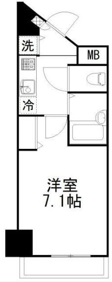 ガラステージ神田  間取り