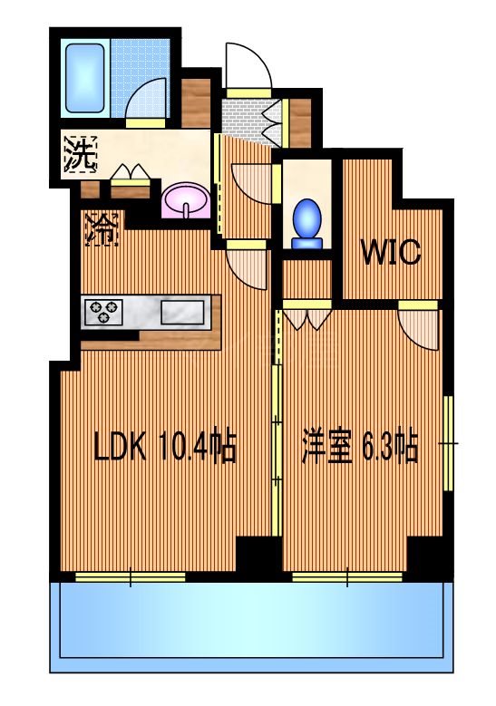 クレール千代田岩本町 間取り