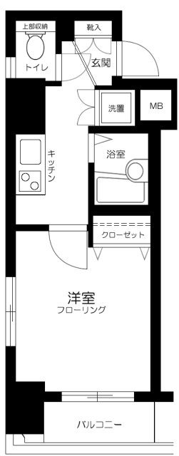 パークウェル湯島 間取り
