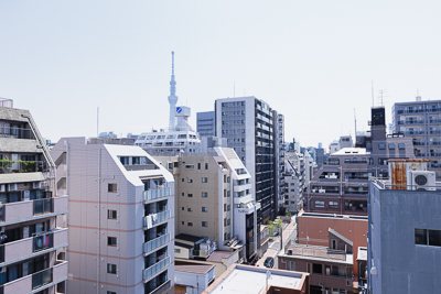 浅草田原町レジデンス 眺望