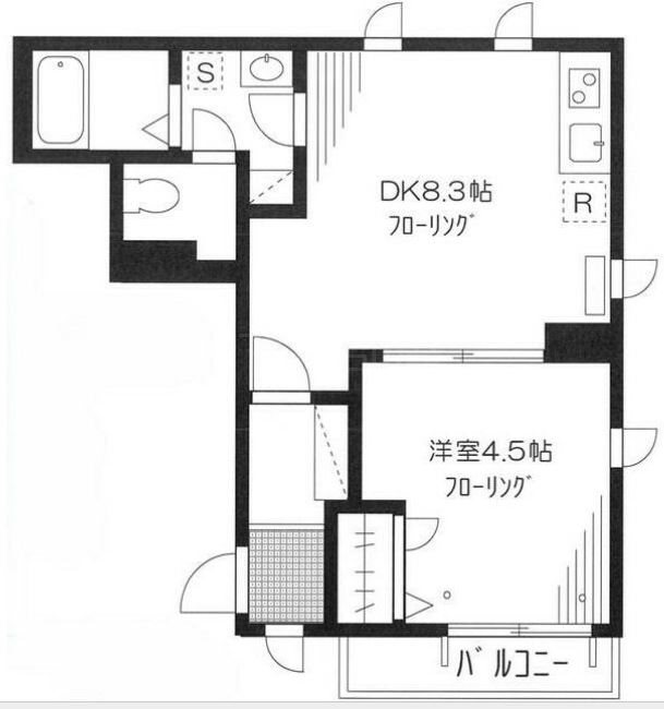 ショコラ白山 間取り