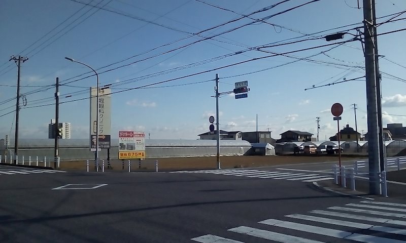 安城市赤松町リース地 外観