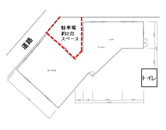 安城市姫小川町姫貸倉庫 間取り