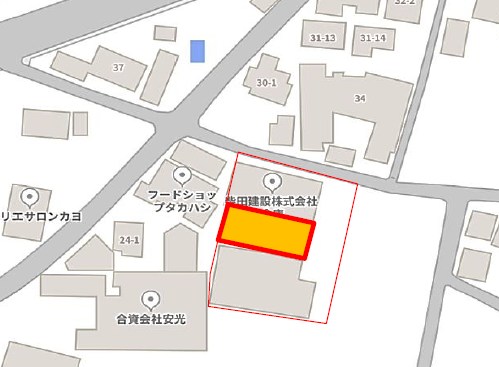 岡崎市保母町安藤様貸倉庫 間取り
