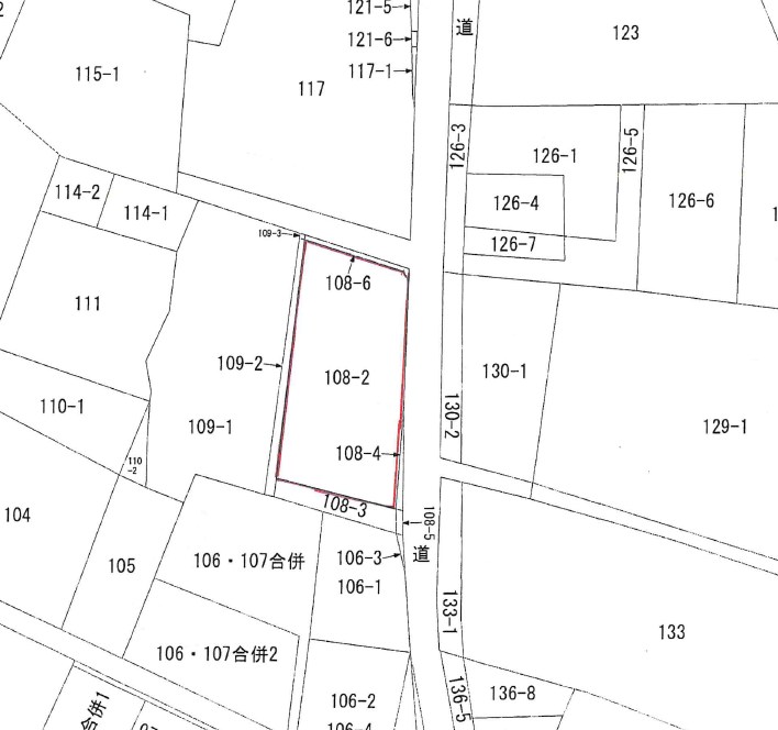 福桶町柳原リース地 (北側） 間取り