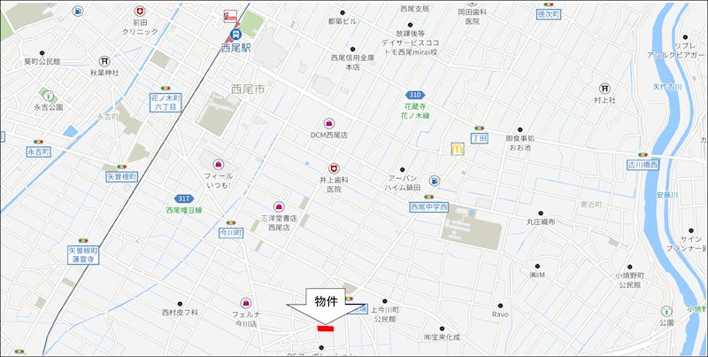 西尾市今川町一本松リース地 ベランダ