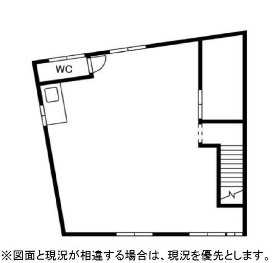 安城市御幸本町貸店舗 2F 間取り